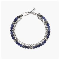 Bracciale Kidult Uomo in Acciaio Sodalite 831156